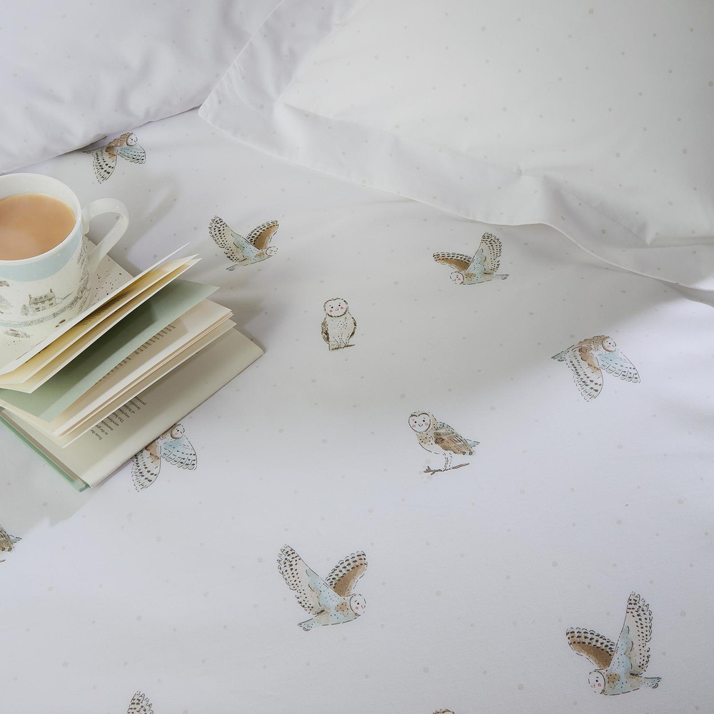 Snowy Owls White Duvet Cover Set - SASNOWO01DQ_CAMEO_SNOWY_OWLS_WHITE_DOUBLE_DUVET_COVER_02.jpg