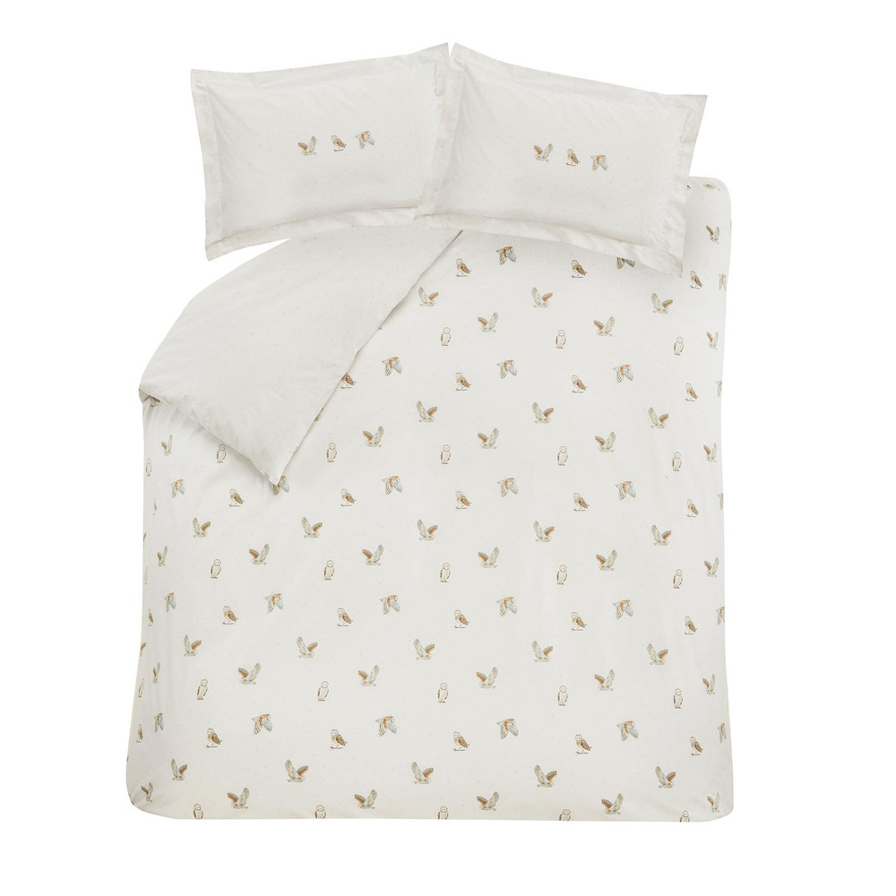 Snowy Owls White Duvet Cover Set - SASNOWO01DQ_CUTOUT_SNOWY_OWLS_WHITE_DOUBLE_DUVET_COVER_01.jpg