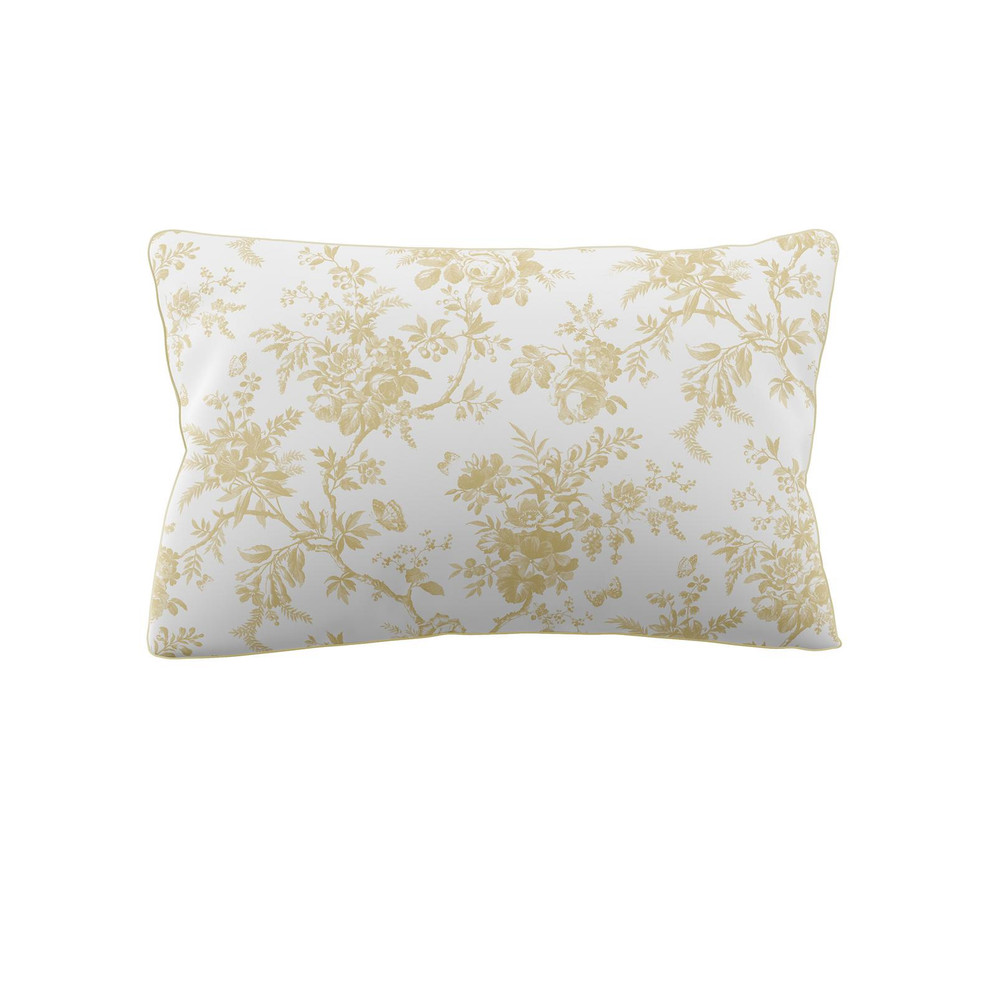 Walled Garden Ochre Yellow Duvet Cover Set - LAWALL02DQ_CUTOUT_WALLED_GARDEN_OCHRE_YELLOW_DOUBLE_DUVET_COVER_02.jpg