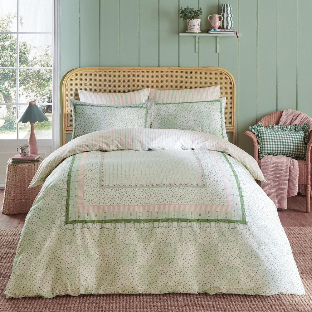 Archive Book Pistachio Duvet Cover Set - CKARCH01DQ_ROOMSET_ARCHIVE_BOOK_PISTACHIO_DOUBLE_DUVET_COVER_01.jpg