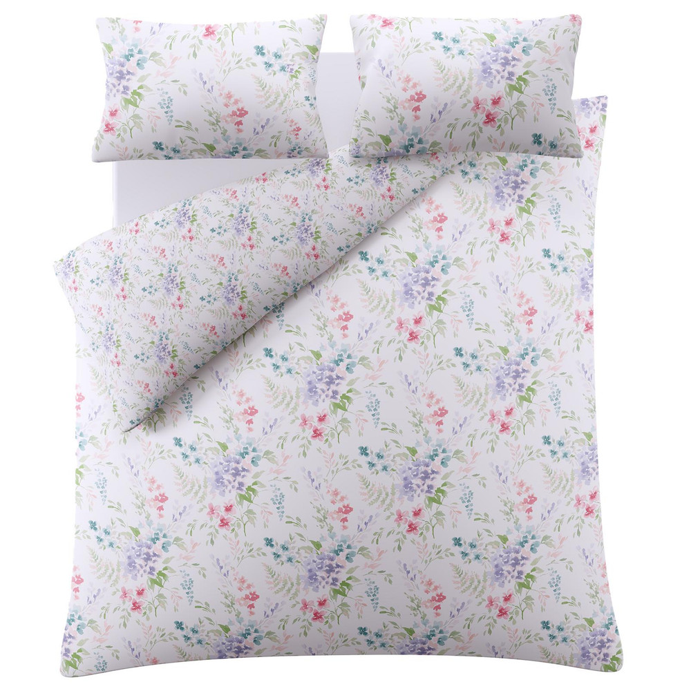 Aulden Flowers Lavender Duvet Cover Set - LAAULD01DQ_CUTOUT_AULDEN_FLOWERS_LAVENDER_DOUBLE_DUVET_COVER_01.jpg