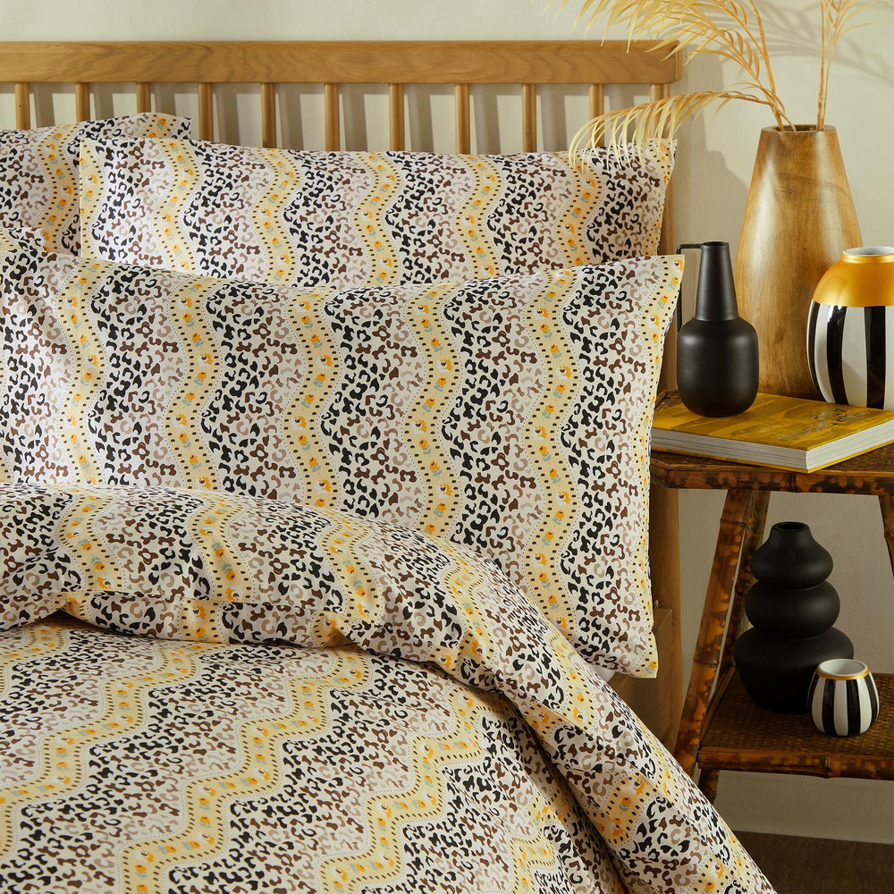 Leopard Wiggle Espresso Duvet Cover Set - CKLEO01DQ_CAMEO_LEOPARD_WIGGLE_ESPRESSO_DOUBLE_DUVET_COVER_01.jpg