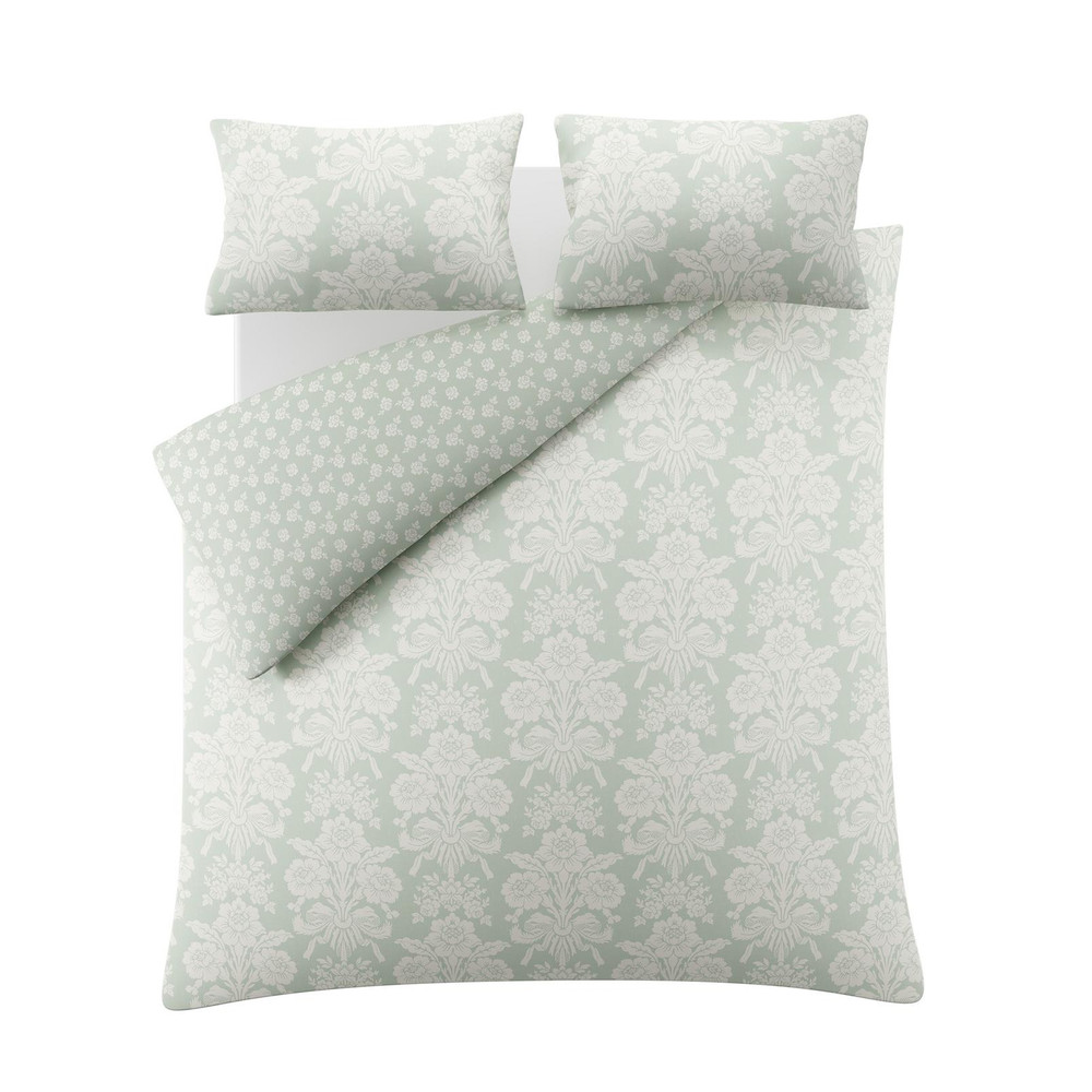 Tatton Duckegg Green Duvet Cover Set - LATATT01DQ_CUTOUT_TATTON_DUCKEGG_GREEN_DOUBLE_DUVET_COVER_01.jpg
