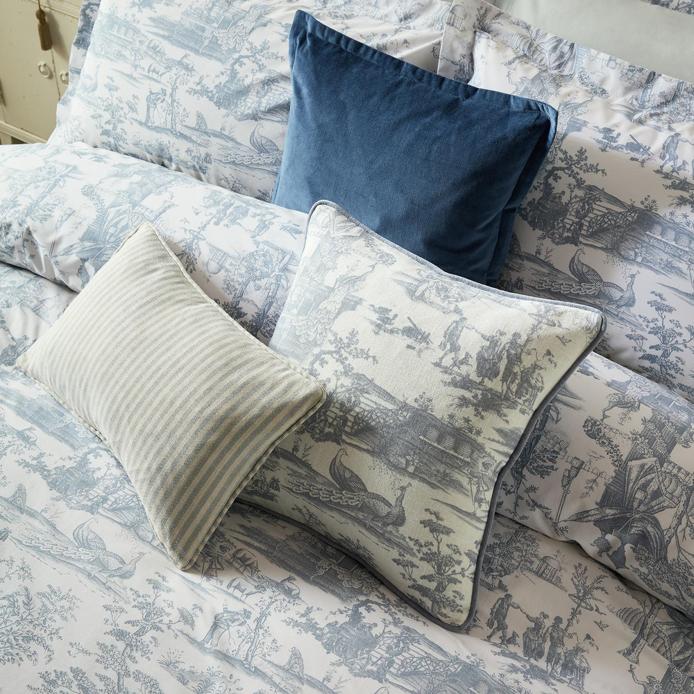 Braysmith Toile Chambray Blue Duvet Cover Set - LABRAY01DQ_CAMEO_BRAYSMITH_TOILE_CHAMBRAY_BLUE_DOUBLE_DUVET_COVER_02.jpg