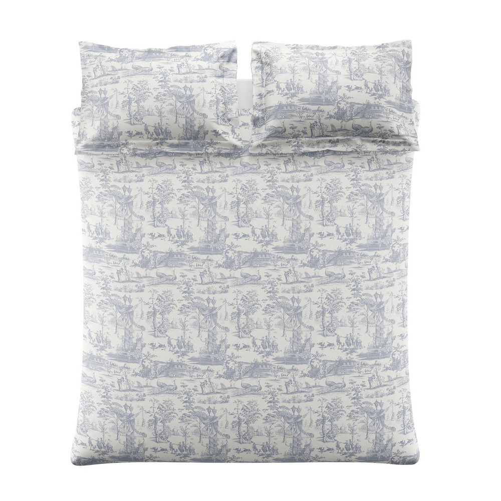 Braysmith Toile Chambray Blue Duvet Cover Set - LABRAY01DQ_CUTOUT_BRAYSMITH_TOILE_CHAMBRAY_BLUE_DOUBLE_DUVET_COVER_01.jpg