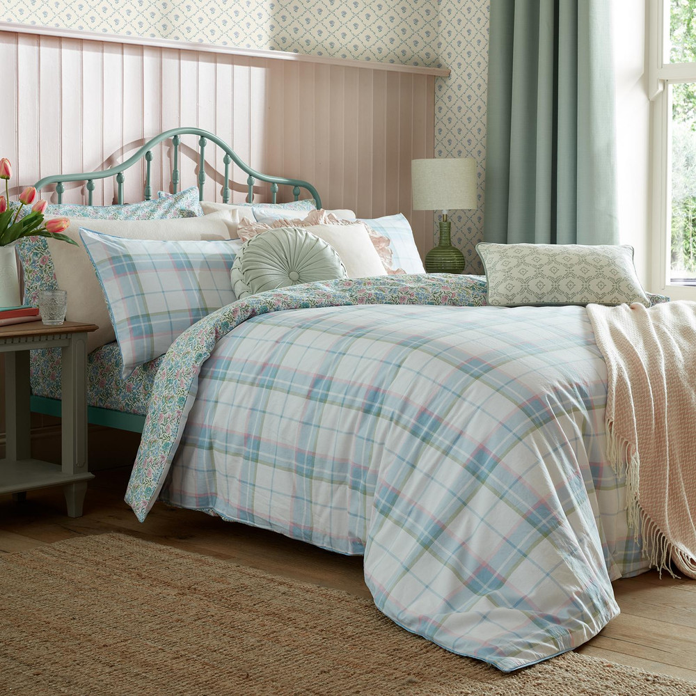 Sherston Powder Blue Duvet Cover Set - LASHERS01DQ_ROOMSET_SHERSTON_POWDER_BLUE_DOUBLE_DUVET_COVER_02.jpg