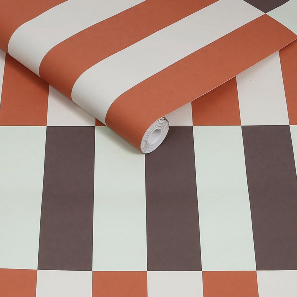 Made Terri Mint & Orange Wallpaper - 145227_ROLLSHOT_TERRI MINT & ORANGE_01.jpg