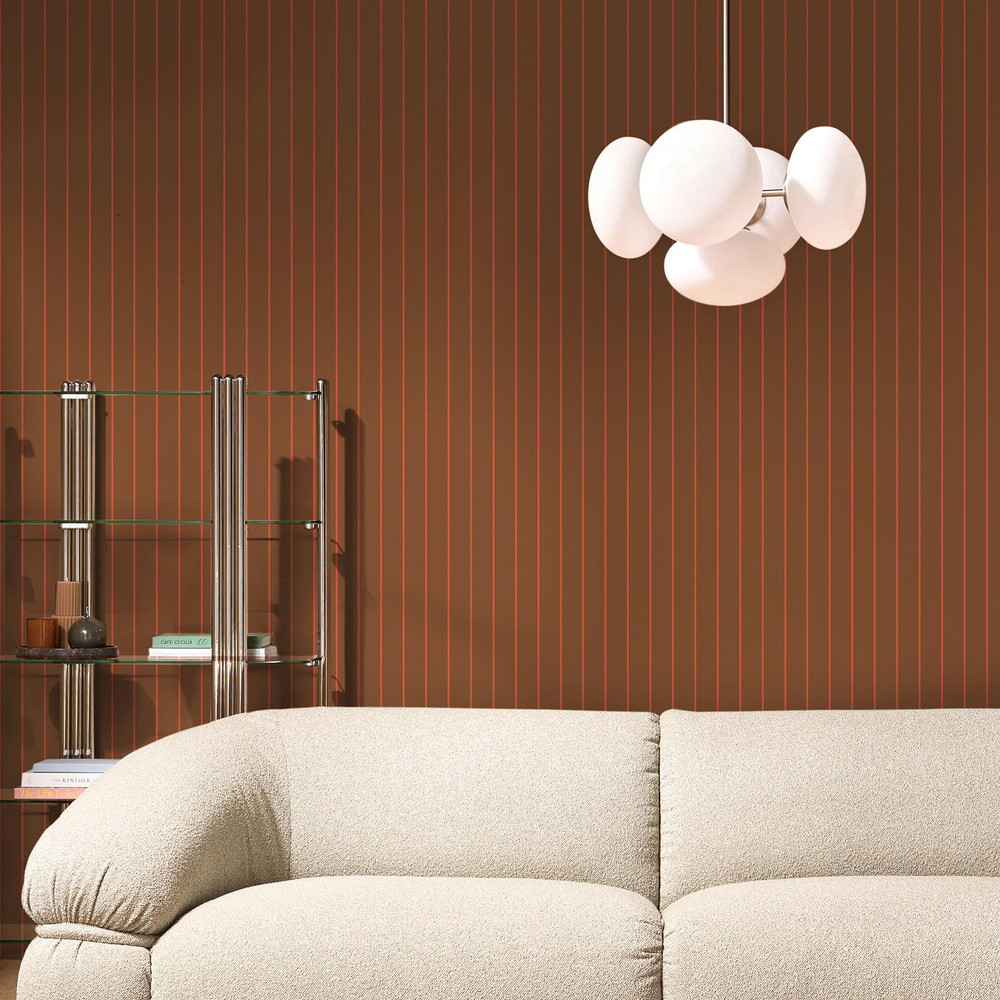 Made Kyria Caramel & Red Stripe Wallpaper - 145221_ROOMSET_KYRIA CARAMEL & RED STRIPE_02.jpg