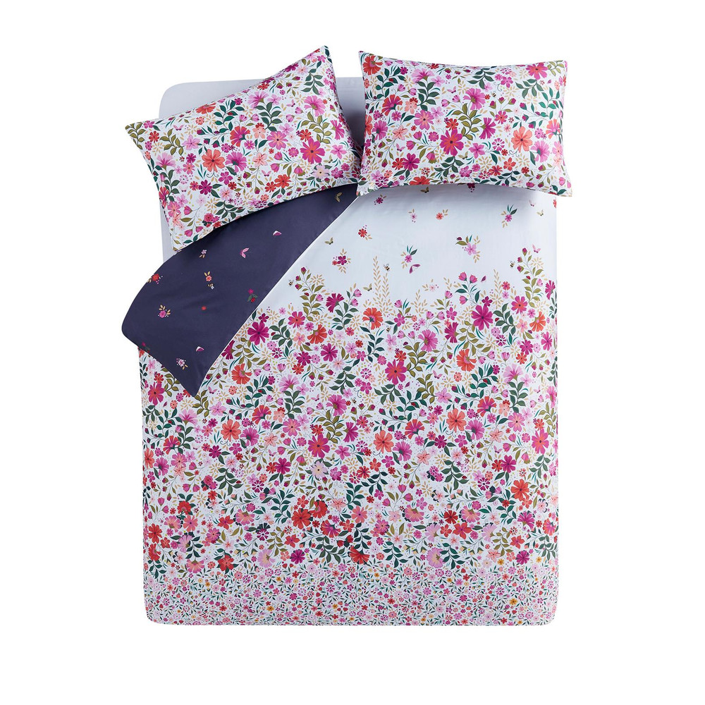 Ditsy Floral White/Deep Mulberry Duvet Cover Set - SMDITS01DQ_CUTOUT_DITSY_FLORAL_WHITE-DEEP_MULBERRY_DOUBLE_DUVET_COVER__02.jpg