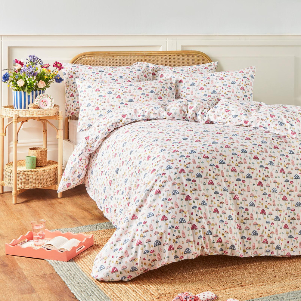Mushroom Mini Multi Duvet Cover Set - CKMUSH01DQ_ROOMSET_MUSHROOM_MINI_MULTI_DOUBLE_DUVET_COVER_01.jpg