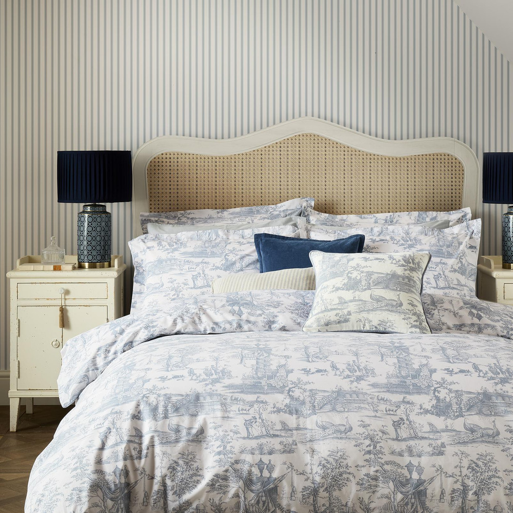 Braysmith Toile Chambray Blue Duvet Cover Set - LABRAY01DQ_ROOMSET_BRAYSMITH_TOILE_CHAMBRAY_BLUE_DOUBLE_DUVET_COVER_01.jpg