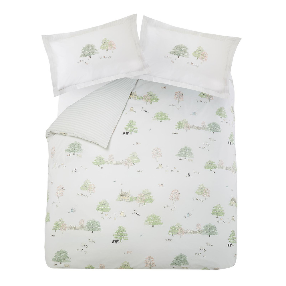 Spring Cottage Green Duvet Cover Set - SASPRING01DQ_CUTOUT_SPRING_COTTAGE_GREEN_DOUBLE_DUVET_COVER__01.jpg
