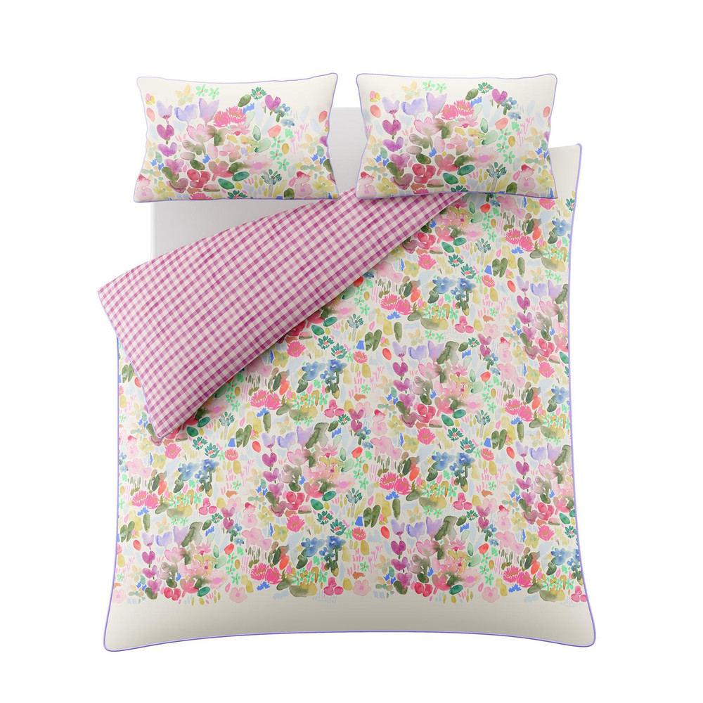 Flora Cerise Duvet Cover Set - BGFLORA01DQ_CUTOUT_FLORA_CERISE_DOUBLE_DUVET_COVER_01.jpg