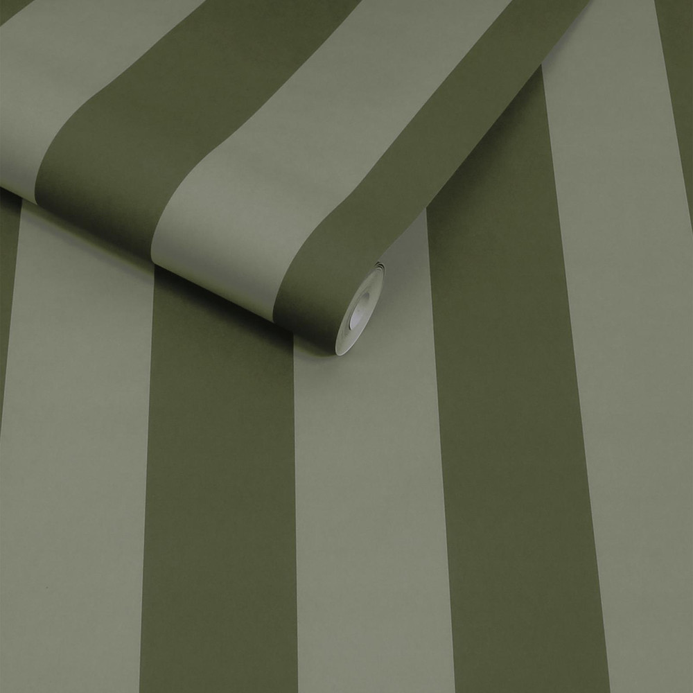 Made Demi Moss Wide Stripe Wallpaper - 145223_ROLLSHOT_DEMI MOSS WIDE STRIPE_01.jpg