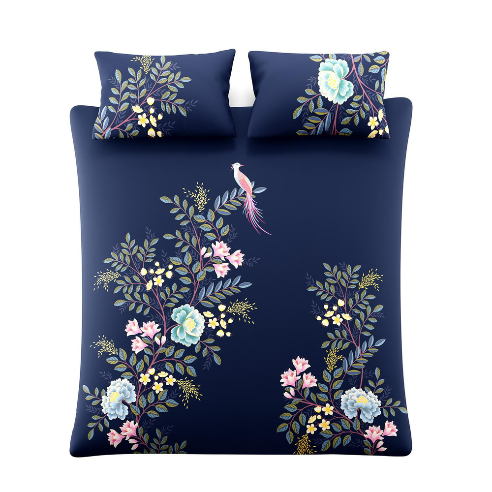 Oriental Blossom Navy/Light Mink Duvet Cover Set - SMORIENT01DQ_CUTOUT_ORIENTAL_BLOSSOM_NAVY-LIGHT_MINK_DOUBLE_DUVET_COVER_04.jpg