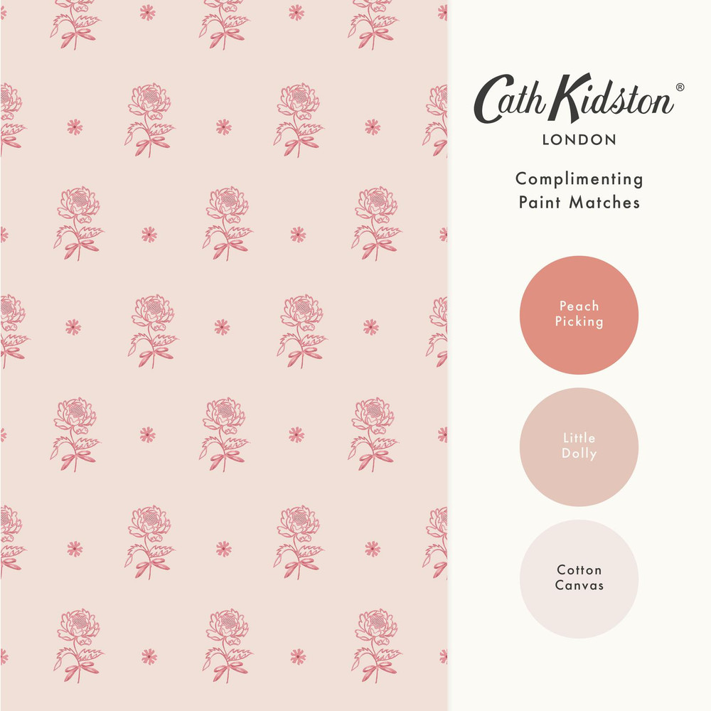 Cath Kidston Spitalfield Bunches Pink Wallpaper - 145329_FLATLAY_SPITALFIELD BUNCHES PINK_01.jpg