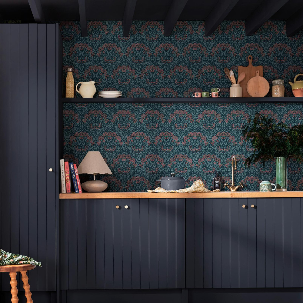 Michaelmas Daisy Midnight Wallpaper - 145690_ROOMSET_MICHAELMAS DAISY MIDNIGHT_01.jpg