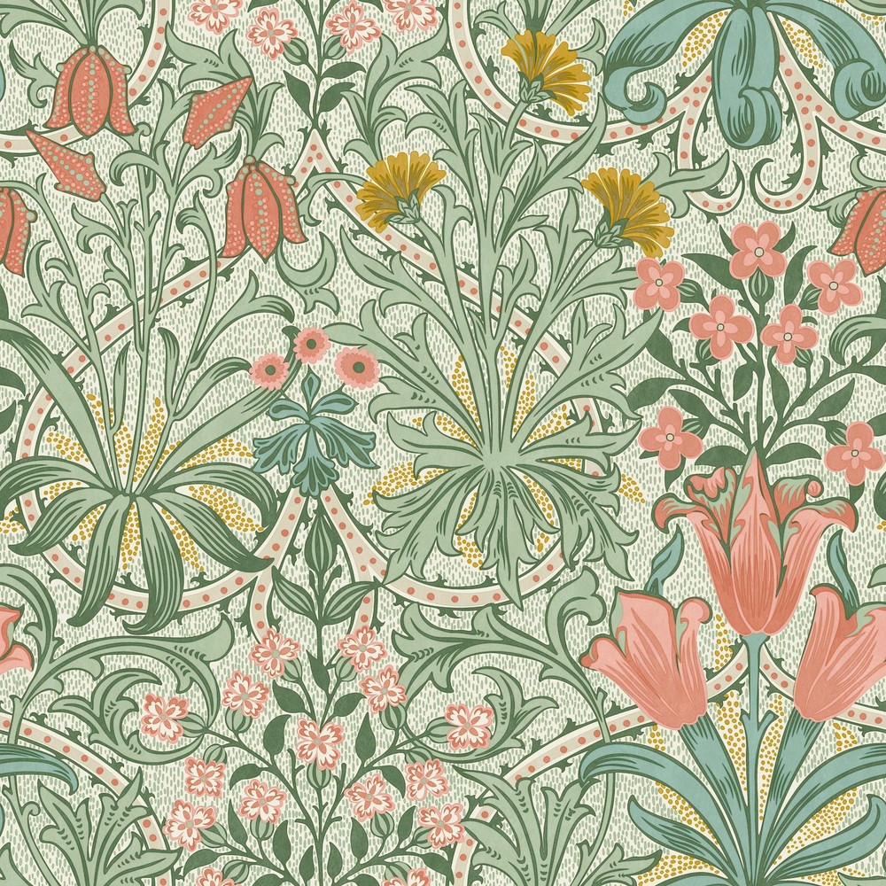 Woodland Weeds Spring Garden Wallpaper - 145675_TILE_WOODLAND WEEDS SPRING GARDEN_01.jpg