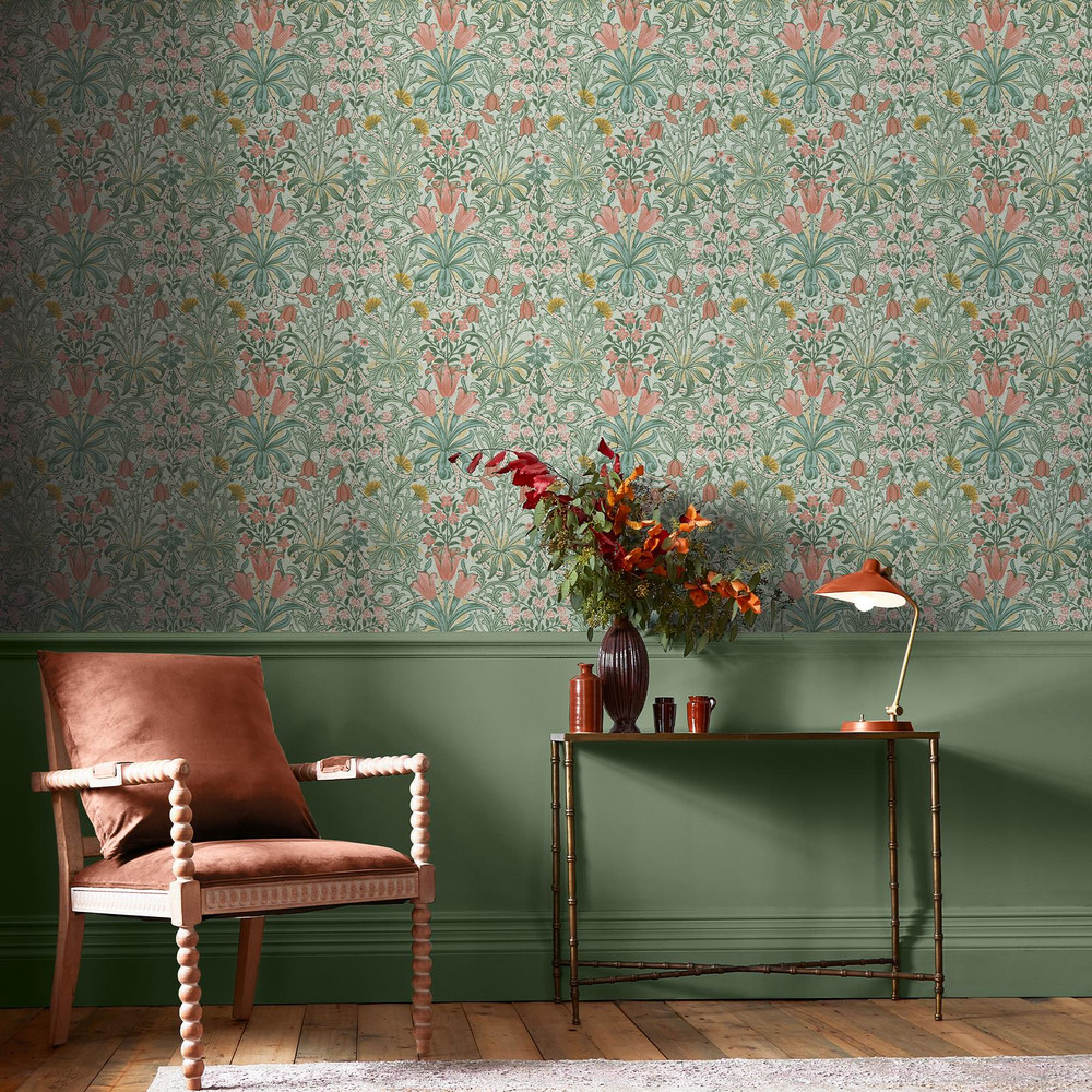 Woodland Weeds Spring Garden Wallpaper - 145675_ROOMSET_WOODLAND WEEDS SPRING GARDEN_01.jpg