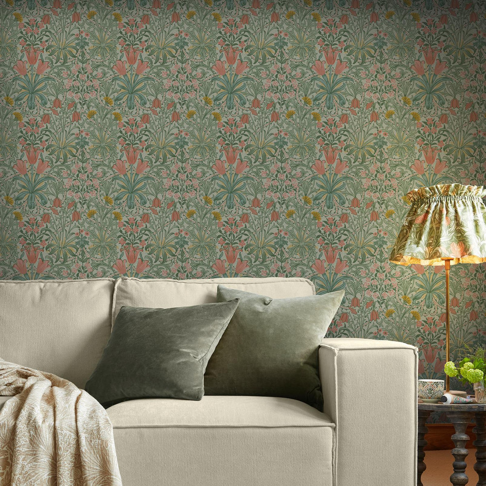 Woodland Weeds Spring Garden Wallpaper - 145675_ROOMSET_WOODLAND WEEDS SPRING GARDEN_02.jpg