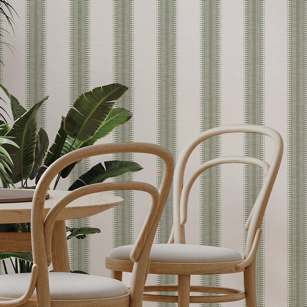 Sonnet Stripe Sage Wallpaper - 145480_ROOMSET_SONNET_STRIPE_SAGE_01.jpg
