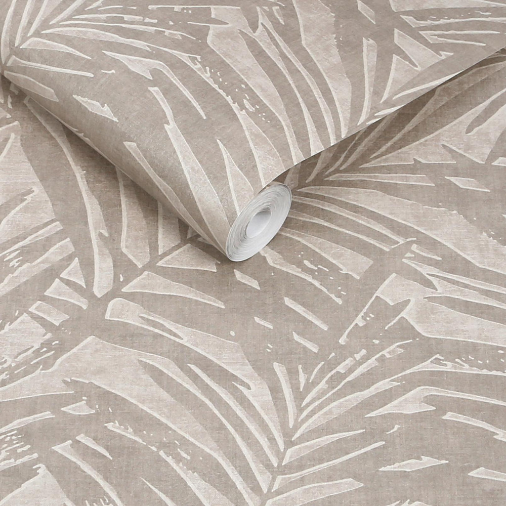 Next Luxe Putty Palmetta Wallpaper - 145911_ROLLSHOT_LUXE PUTTY PALMETTA_01.jpg