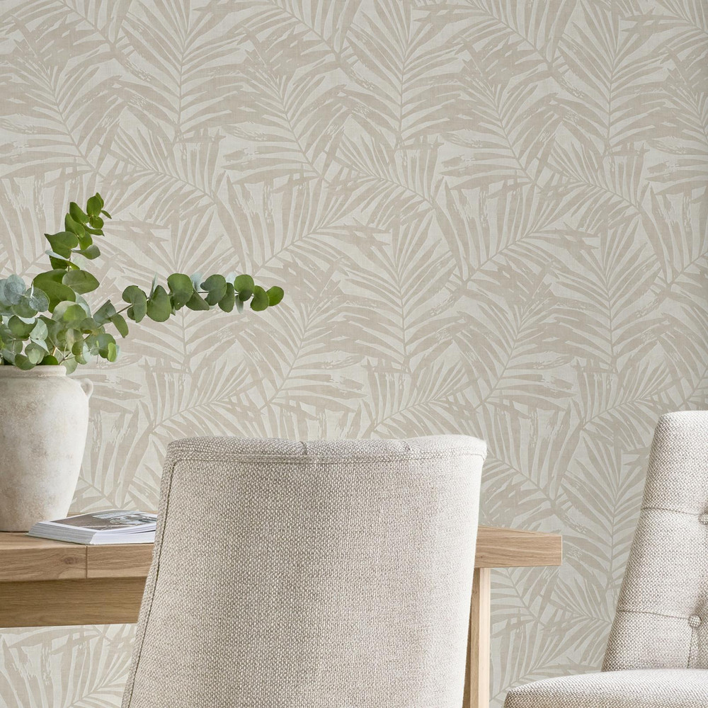 Next Luxe Ivory Palmetta Wallpaper - 145910_ROOMSET_LUXE IVORY PALMETTA_02.jpg