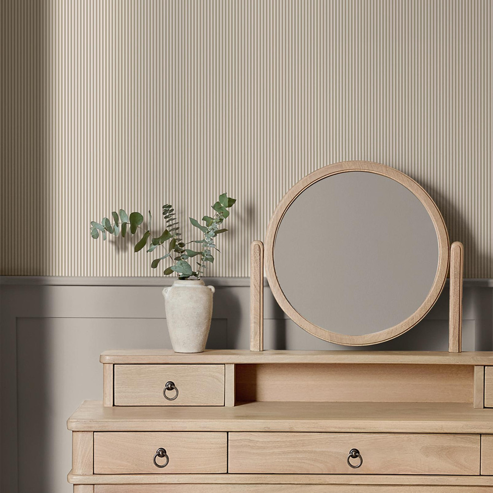 Next Natural Ticking Stripe Wallpaper - 145606_ROOMSET_NATURAL TICKING STRIPE_01.jpg