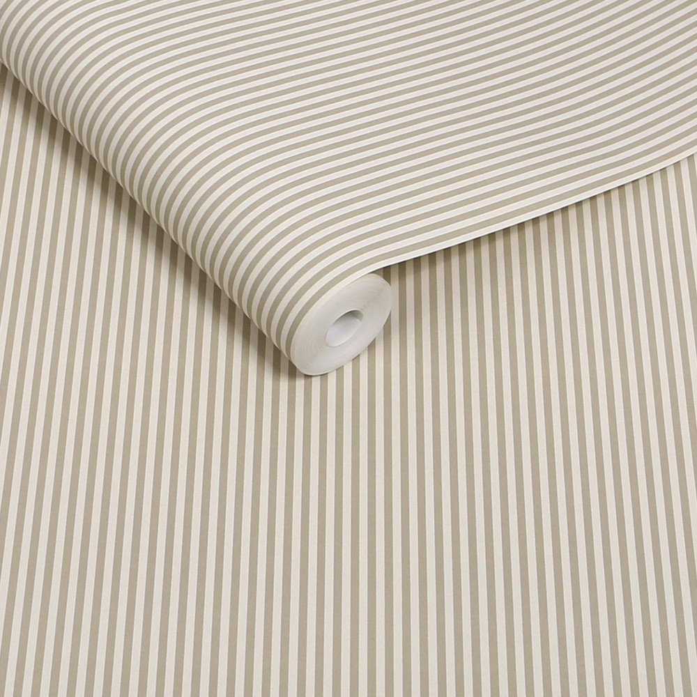 Next Natural Ticking Stripe Wallpaper - 145606_ROLLSHOT_NATURAL TICKING STRIPE_01.jpg