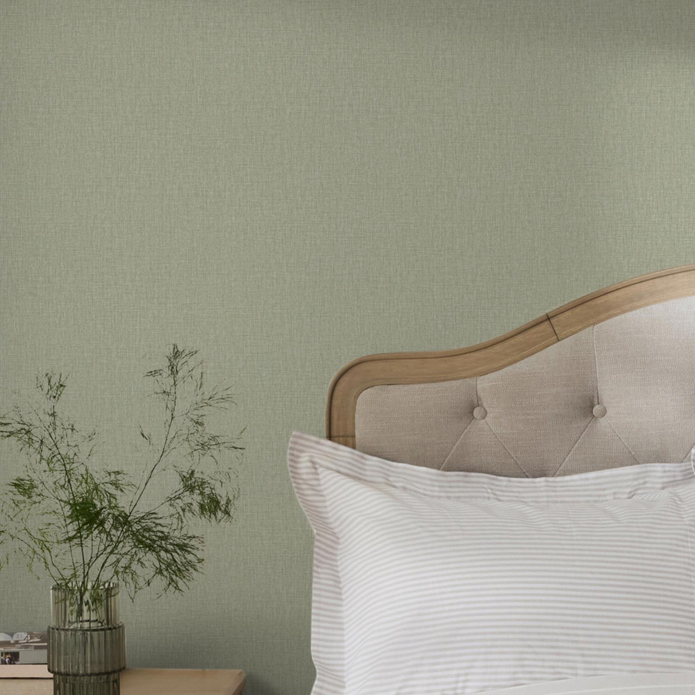 Next Sage Linen Look Wallpaper - 145638_ROOMSET_SAGE LINEN LOOK_02.jpg