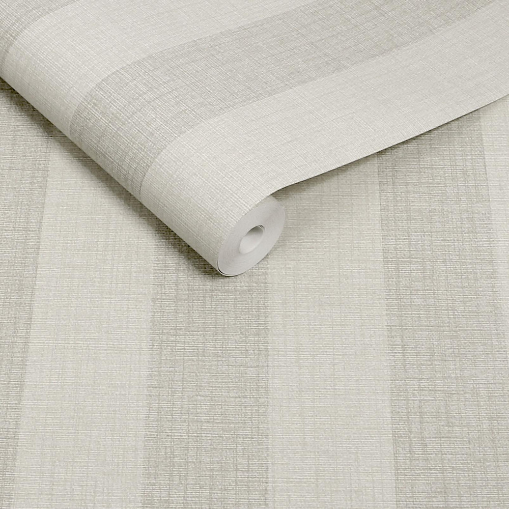 Next Natural Linen Stripe Wallpaper - 145611_ROLLSHOT_NATURAL LINEN STRIPE_01.jpg