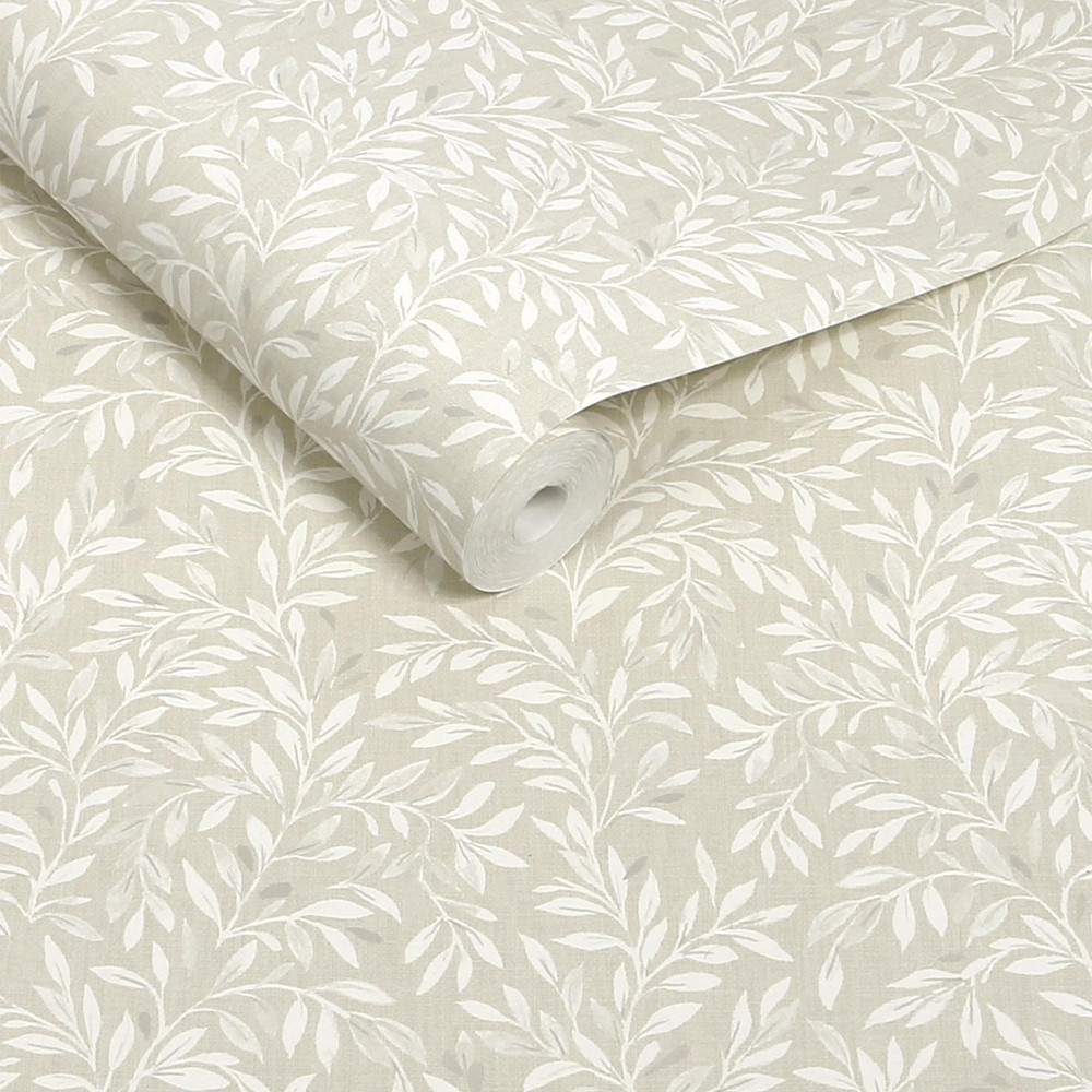 Next Ivory Ditsy Leaf Wallpaper - 145596_ROLLSHOT_IVORY DITSY LEAF_01.jpg