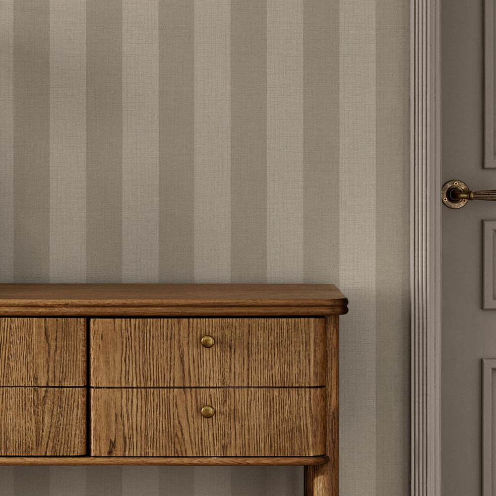 Next Warm Linen Stripe Wallpaper - 145610_ROOMSET_WARM LINEN STRIPE_02.jpg
