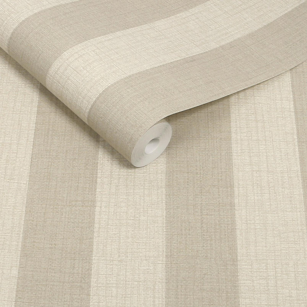 Next Warm Linen Stripe Wallpaper - 145610_ROLLSHOT_WARM LINEN STRIPE_01.jpg
