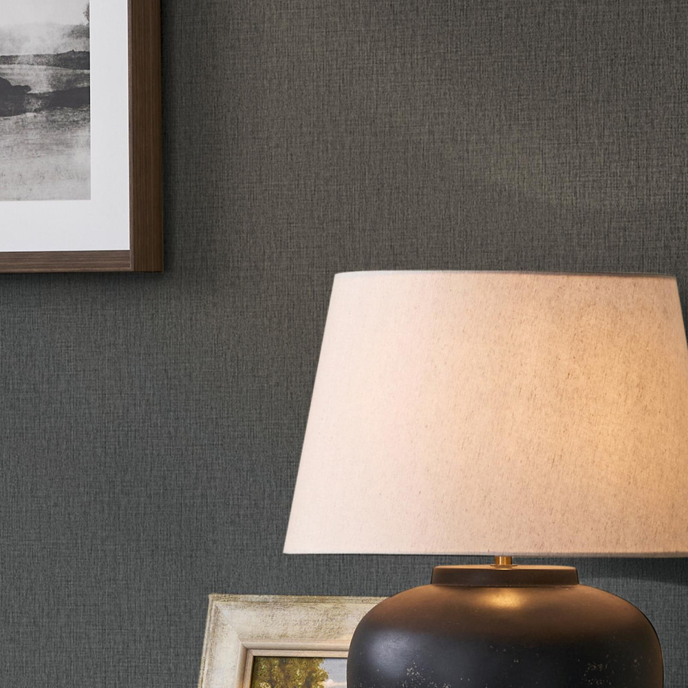 Next Charcoal Linen Look Wallpaper - 145633_ROOMSET_CHARCOAL LINEN LOOK_02.jpg