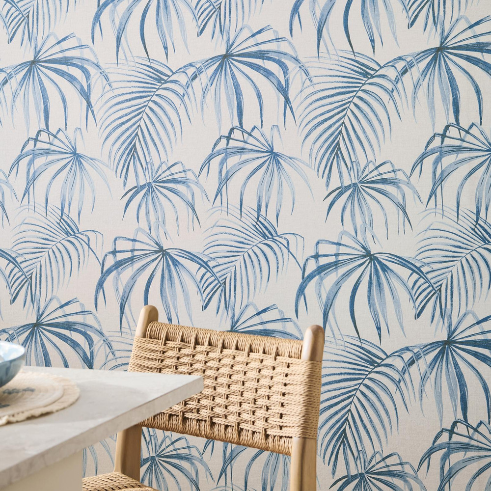 Next Cream Palm Print Wallpaper - 145492_ROOMSET_CREAM PALM PRINT_02.jpg