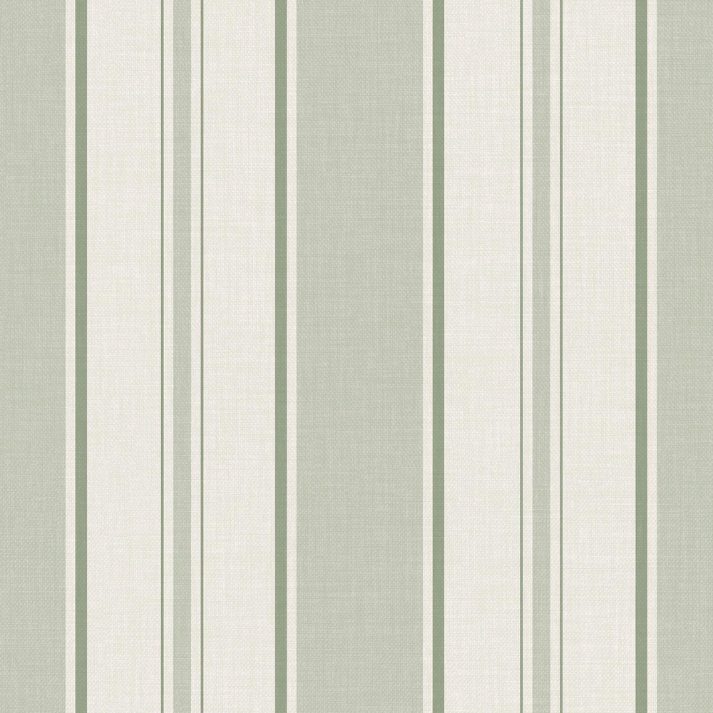 Next Sage Country Stripe Wallpaper - 145601_TILE_SAGE COUNTRY STRIPE_01.jpg