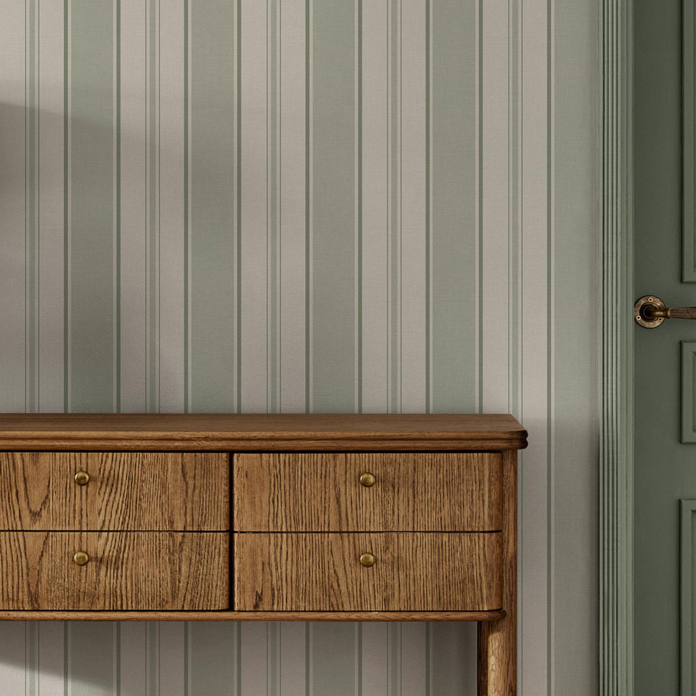 Next Sage Country Stripe Wallpaper - 145601_TILE_SAGE COUNTRY STRIPE_02.jpg