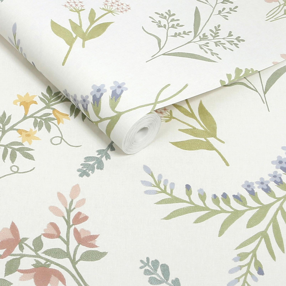 Next Ivory Stitch Floral Wallpaper - 145613_ROLLSHOT_IVORY STITCH FLORAL_01.jpg