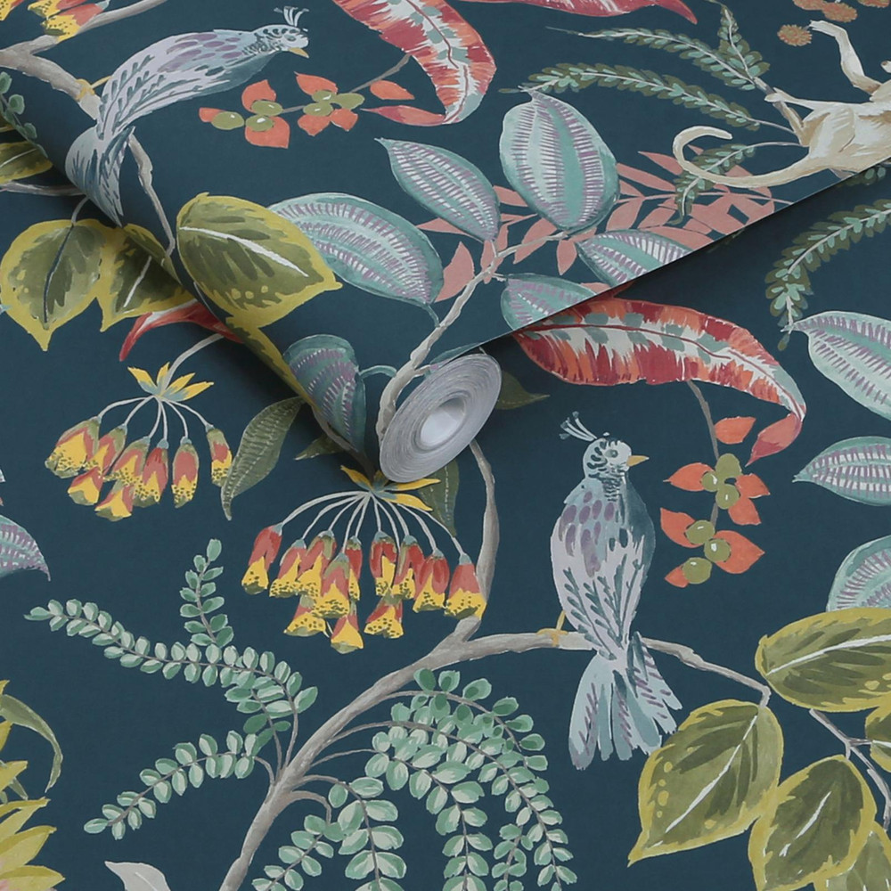 Next Midnight Tropical Wonder Wallpaper - 145615_ROLLSHOT_MIDNIGHT TROPICAL WONDER_01.jpg