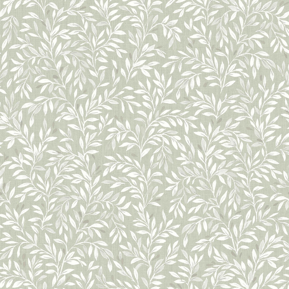 Next Sage Ditsy Leaf Wallpaper - 145597_TILE_SAGE DITSY LEAF_01.jpg