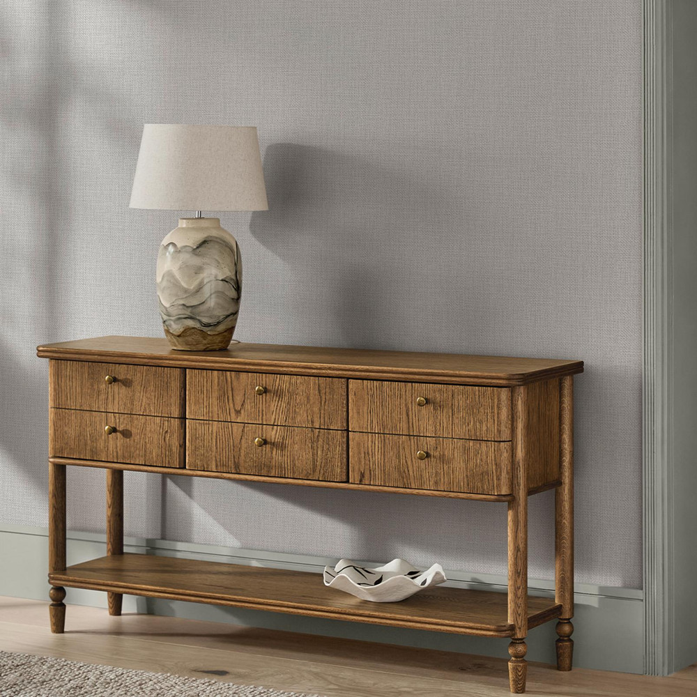 Next Ivory Linen Weave Wallpaper - 145605_ROOMSET_IVORY LINEN WEAVE_01.jpg