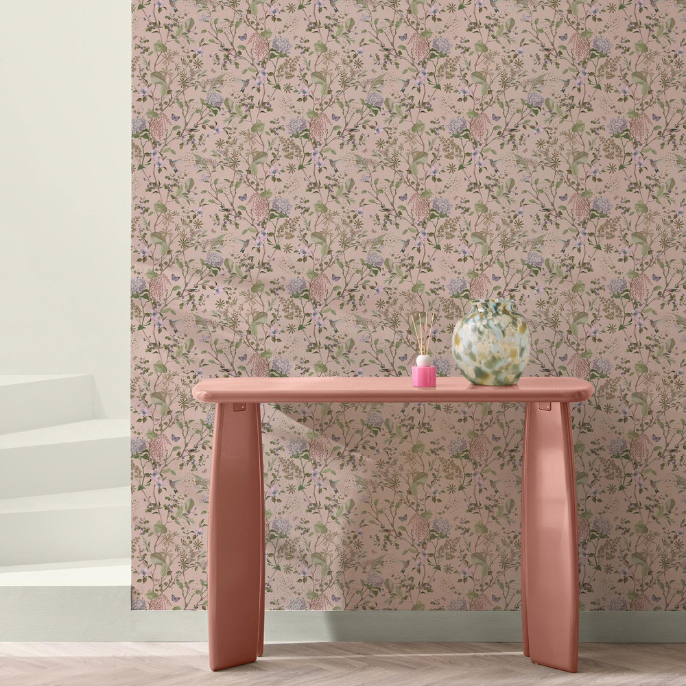 Next Blush Reflection Wallpaper - 145602_ROOMSET_BLUSH REFLECTION_01.jpg