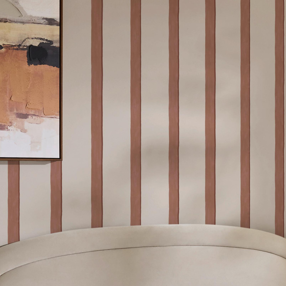 Next Rust Painted Stripe Wallpaper - 145642_ROOMSET_RUST PAINTED STRIPE_02.jpg