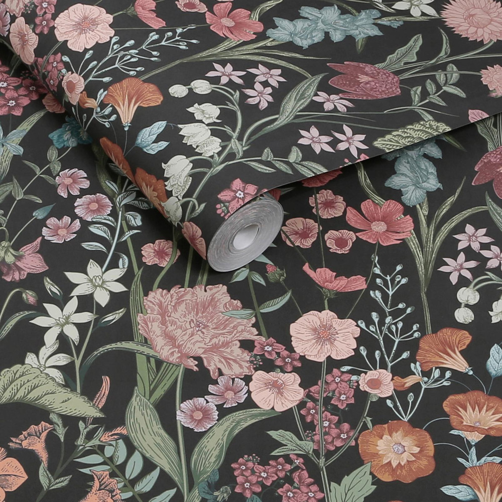 Next Night Botanical Floral Wallpaper - 145643_ROLLSHOT_NIGHT BOTANICAL FLORAL_01.jpg