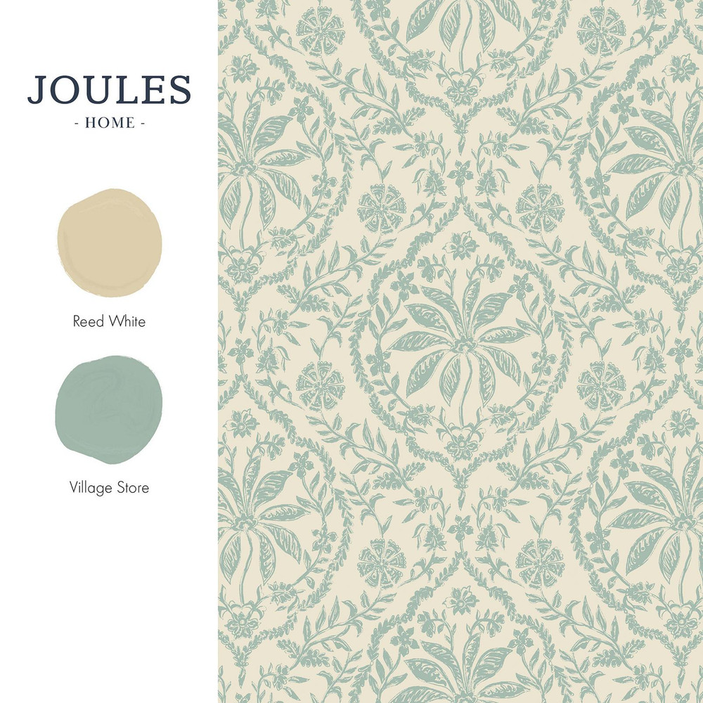 Joules Indienne Palm Cream & Duck Egg Blue Wallpaper - 145395_FLATLAY_INDIENNE PALM CREAM AND DUCK EGG BLUE_01.jpg