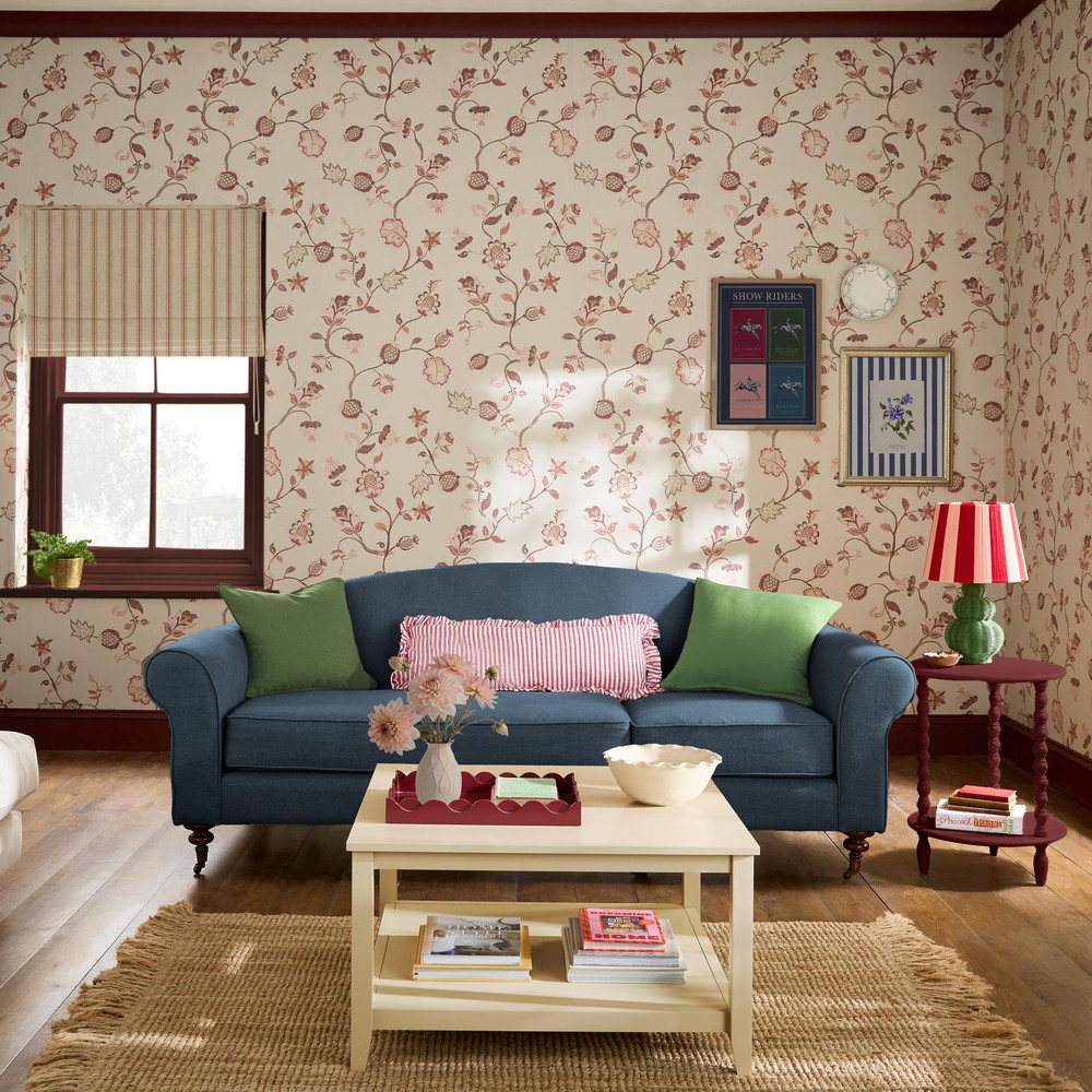 Joules Tree Of Life Floral Red & Pink Wallpaper - 145386_ROOMSET_TREE OF LIFE FLORAL_01.jpg