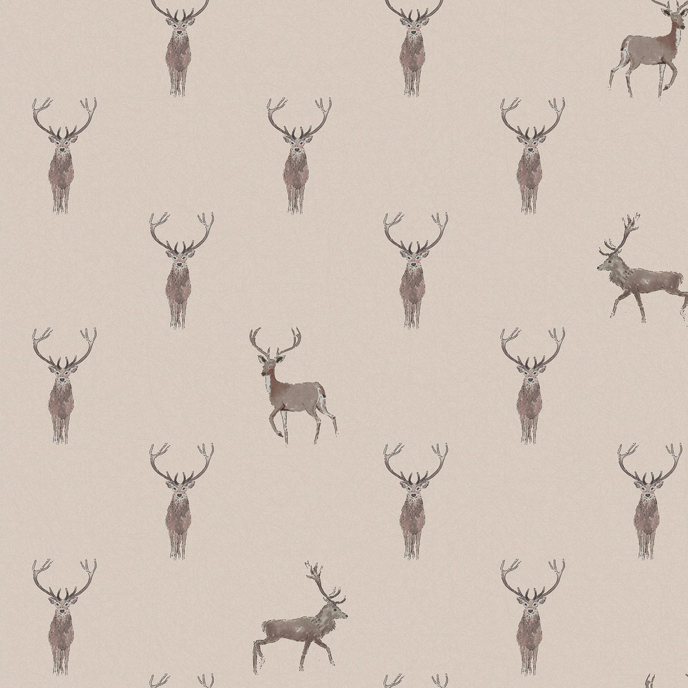 Sophie Allport Highland Stag Rutland Stone Wallpaper - 146855_TILE_HIGHLAND STAG RUTLAND STONE_01.jpg
