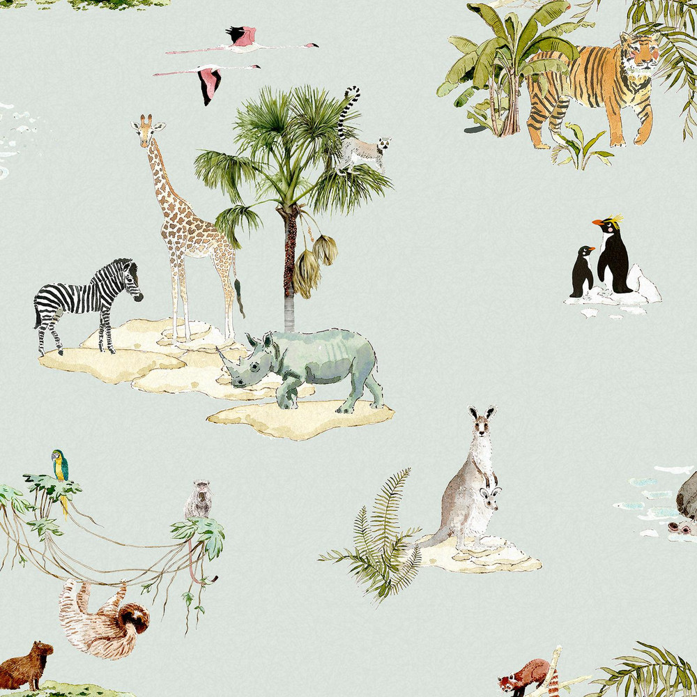 Sophie Allport Animals of the World Misty Blue Wallpaper - 146833_TILE_ANIMALS OF THE WORLD MISTY BLUE_01.jpg