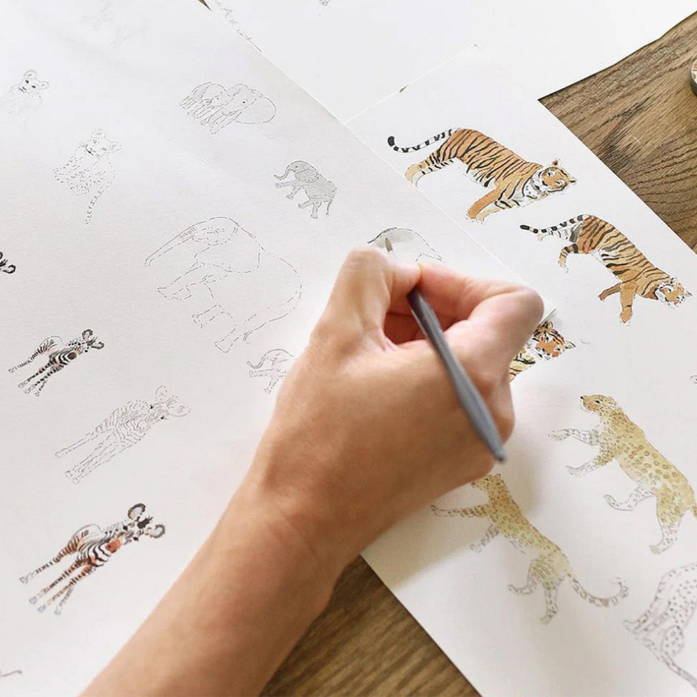 Sophie Allport Animals of the World Hambleton Sage Wallpaper - 146828_INFO_ANIMALS OF THE WORLD HAMBLETON SAGE_01.jpg